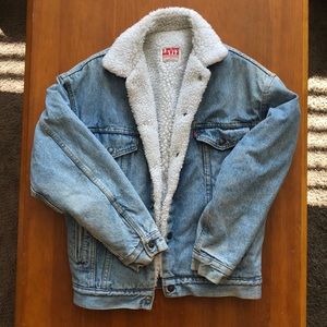 Vintage Sheepskin Levi’s Jacket